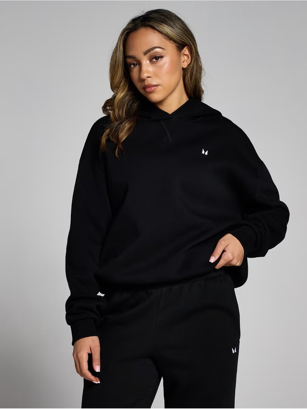MP Women's Basics Oversized Hoodie size S Black